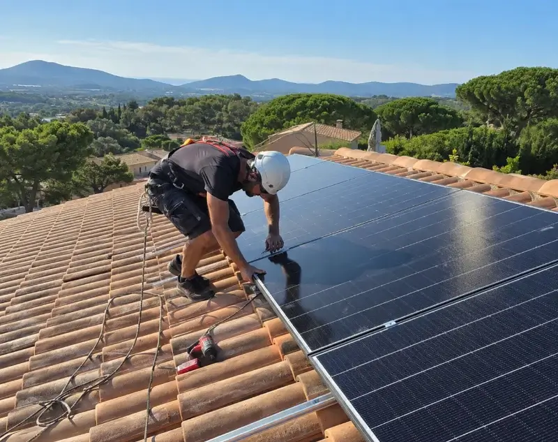 Installateur panneaux solaires Clérieux — pose photovoltaïque sur toiture
