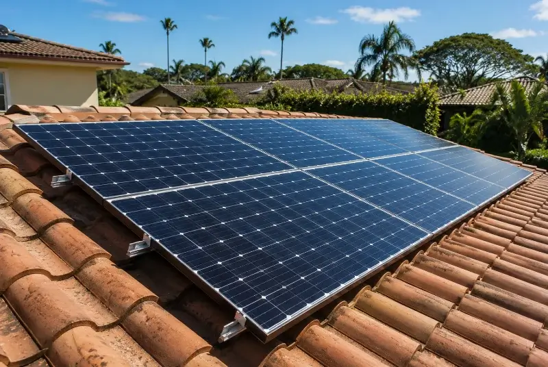 Installation de panneaux solaires à Clérieux
