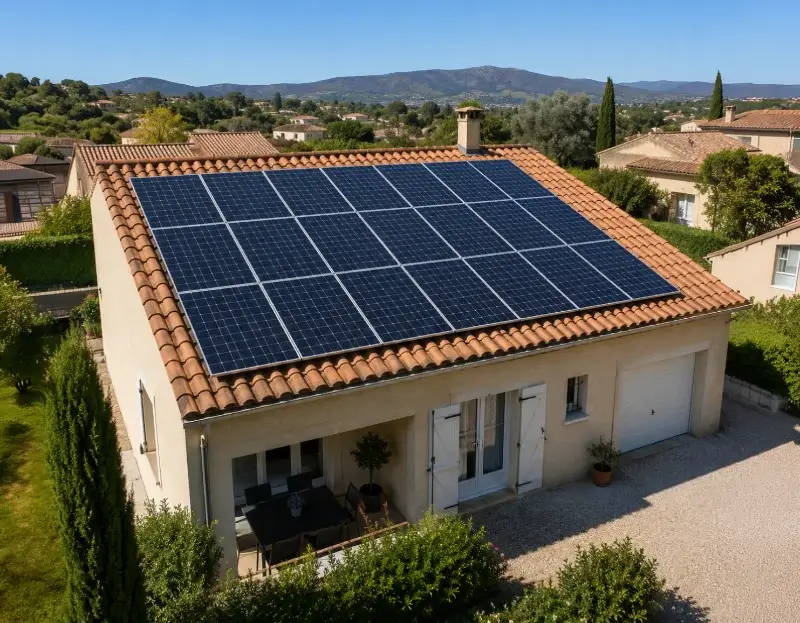 Prime à l'autoconsommation panneaux solaires Clérieux — aide financière de l'État
